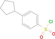 4-cyclopentylbenzenesulfonyl chloride