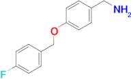 {4-[(4-fluorobenzyl)oxy]benzyl}amine