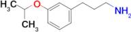 [3-(3-isopropoxyphenyl)propyl]amine