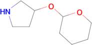 3-(tetrahydro-2H-pyran-2-yloxy)pyrrolidine