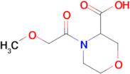 4-(methoxyacetyl)morpholine-3-carboxylic acid