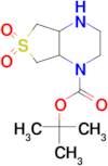 tert-butyl hexahydrothieno[3,4-b]pyrazine-1(2H)-carboxylate 6,6-dioxide