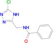 N-[(5-chloro-1H-1,2,4-triazol-3-yl)methyl]benzamide