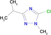 5-chloro-3-isopropyl-1-methyl-1H-1,2,4-triazole