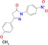 3-(4-methoxyphenyl)-1-(4-nitrophenyl)-1H-pyrazol-5-ol
