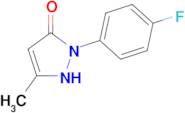 1-(4-fluorophenyl)-3-methyl-1H-pyrazol-5-ol