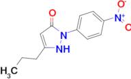 1-(4-nitrophenyl)-3-propyl-1H-pyrazol-5-ol