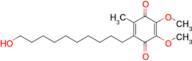 2-(10-hydroxydecyl)-5,6-dimethoxy-3-methylbenzo-1,4-quinone