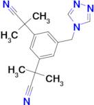2,2'-[5-(4H-1,2,4-triazol-4-ylmethyl)-1,3-phenylene]bis(2-methylpropanenitrile)