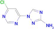 1-(6-Chloropyrimidin-4-yl)-1H-1,2,4-triazol-3-amine