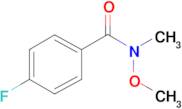 4-Fluoro-N-methoxy-N-methylbenzamide