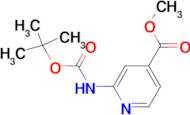 Methyl 2-((tert-butoxycarbonyl)amino)isonicotinate