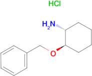 (1R,2R)-2-(Benzyloxy)cyclohexanamine hydrochloride