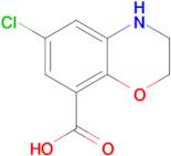 6-Chloro-3,4-dihydro-2H-benzo[b][1,4]oxazine-8-carboxylic acid