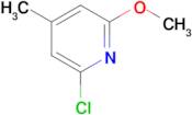 2-Chloro-6-methoxy-4-methylpyridine