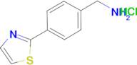 (4-(Thiazol-2-yl)phenyl)methanamine hydrochloride