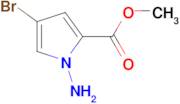 Methyl 1-amino-4-bromo-1H-pyrrole-2-carboxylate