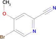 5-Bromo-4-methoxypicolinonitrile