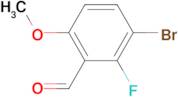 3-Bromo-2-fluoro-6-methoxybenzaldehyde