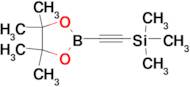 Trimethyl((4,4,5,5-tetramethyl-1,3,2-dioxaborolan-2-yl)ethynyl)silane