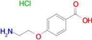 4-(2-aminoethoxy)benzoic acid hydrochloride