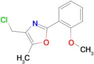 4-(chloromethyl)-2-(2-methoxyphenyl)-5-methyl-1,3-oxazole