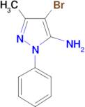 4-bromo-3-methyl-1-phenyl-1H-pyrazol-5-amine