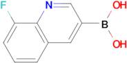 (8-fluoro-3-quinolinyl)boronic acid