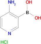 (4-amino-3-pyridinyl)boronic acid hydrochloride