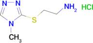 {2-[(4-methyl-4H-1,2,4-triazol-3-yl)thio]ethyl}amine hydrochloride