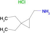 [(2,2-diethylcyclopropyl)methyl]amine hydrochloride