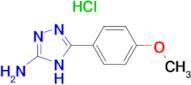 5-(4-methoxyphenyl)-4H-1,2,4-triazol-3-amine hydrochloride