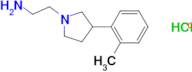 {2-[3-(2-methylphenyl)-1-pyrrolidinyl]ethyl}amine dihydrochloride