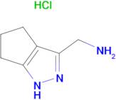 (1,4,5,6-tetrahydrocyclopenta[c]pyrazol-3-ylmethyl)amine hydrochloride