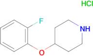 4-(2-fluorophenoxy)piperidine hydrochloride