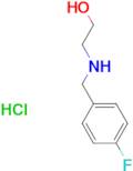 2-[(4-fluorobenzyl)amino]ethanol hydrochloride