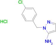 1-(4-chlorobenzyl)-1H-pyrazol-5-amine hydrochloride