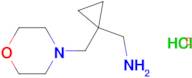 {[1-(4-morpholinylmethyl)cyclopropyl]methyl}amine dihydrochloride