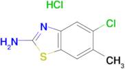 5-chloro-6-methyl-1,3-benzothiazol-2-amine hydrochloride