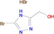 (3-bromo-1H-1,2,4-triazol-5-yl)methanol hydrobromide