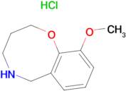 10-methoxy-3,4,5,6-tetrahydro-2H-1,5-benzoxazocine hydrochloride