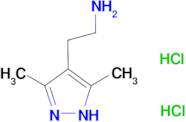 [2-(3,5-dimethyl-1H-pyrazol-4-yl)ethyl]amine dihydrochloride