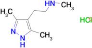 [2-(3,5-dimethyl-1H-pyrazol-4-yl)ethyl]methylamine dihydrochloride