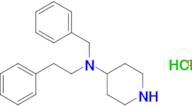 N-benzyl-N-(2-phenylethyl)-4-piperidinamine dihydrochloride