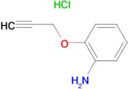 [2-(2-propyn-1-yloxy)phenyl]amine hydrochloride