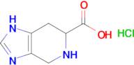 4,5,6,7-tetrahydro-1H-imidazo[4,5-c]pyridine-6-carboxylic acid hydrochloride