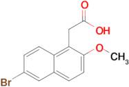 (6-bromo-2-methoxy-1-naphthyl)acetic acid