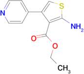 Ethyl 2-amino-4-(4-pyridinyl)-3-thiophenecarboxylate