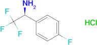 (S)-2,2,2-TRIFLUORO-1-(4-FLUOROPHENYL)ETHANAMINE HCL