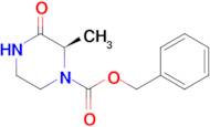 (R)-BENZYL 2-METHYL-3-OXOPIPERAZINE-1-CARBOXYLATE